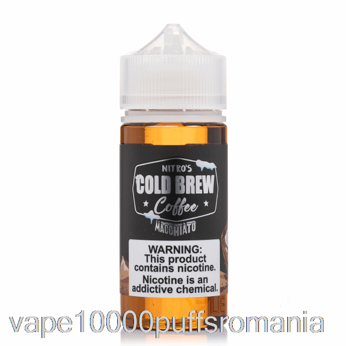 Vape Romania Macchiato - Nitros Cold Brew - 100ml 6mg